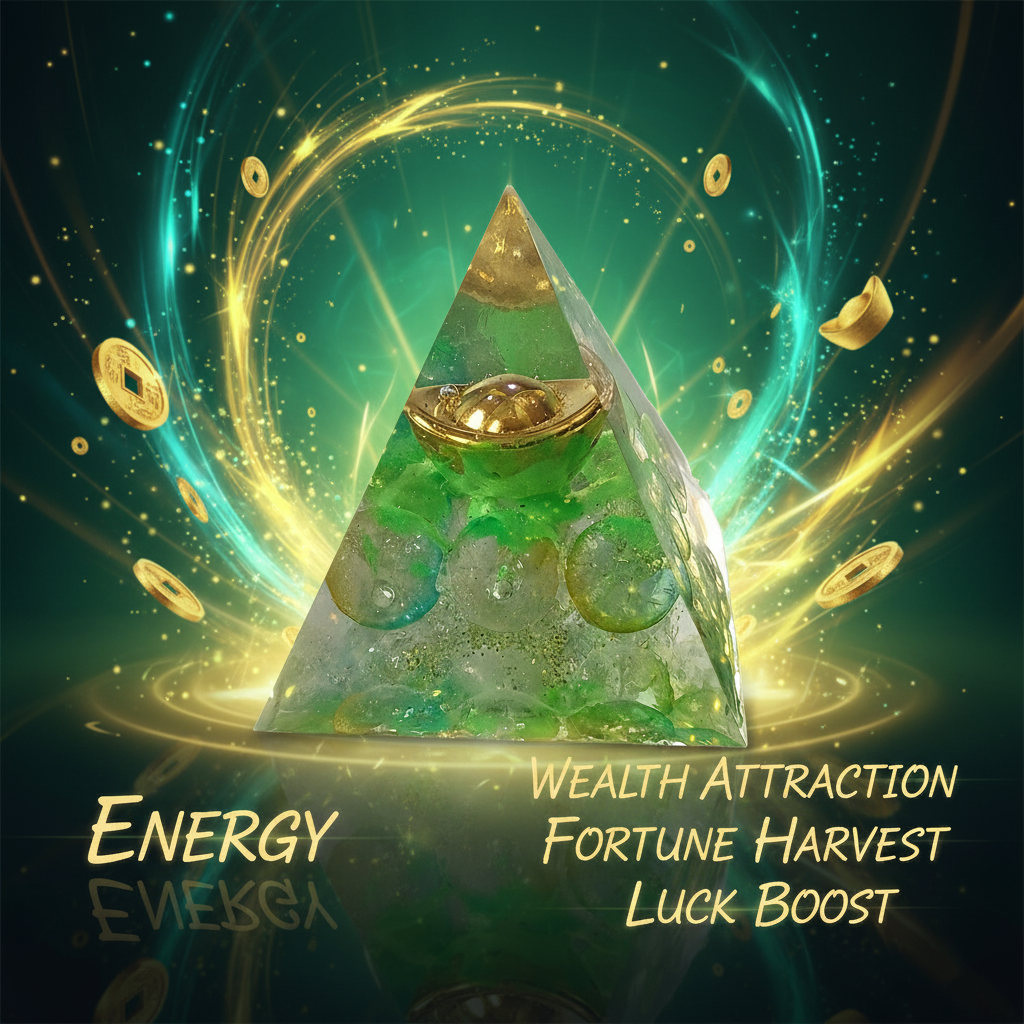 More Than Decor: Program Your Destiny with This Crystal Pyramid