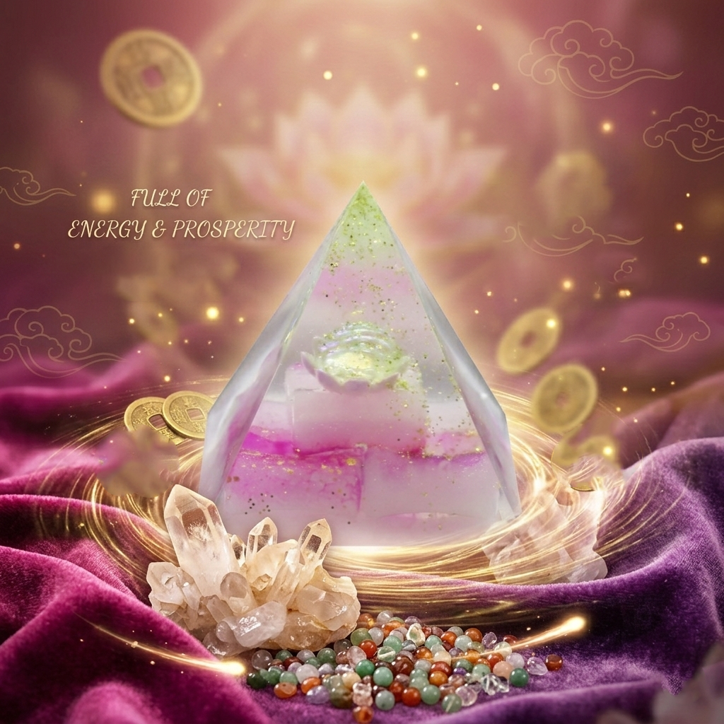 Family Spirit Tower – Multigenerational Crystal Pyramid